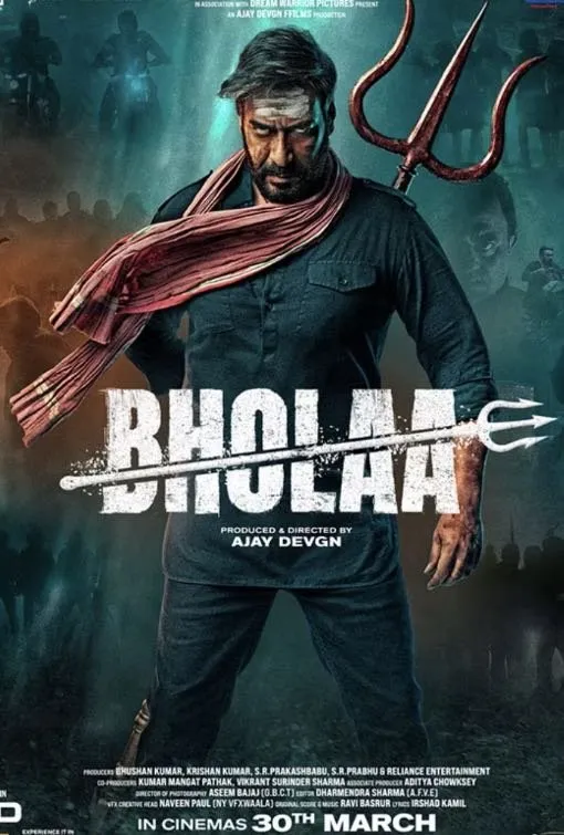 Scotiptv VOD Movie Poster Bholaa HD Stream